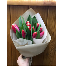 Букет из тюльпанов